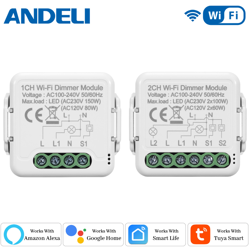Smart Home Appliances - DIY Wifi Smart Dimmer Switch Module