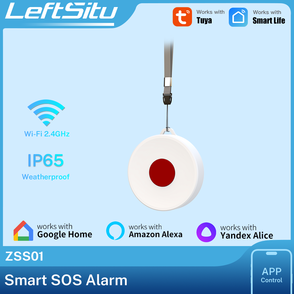 Smart Home Appliances - Tuya ZigBee Smart Button IP65 Remote