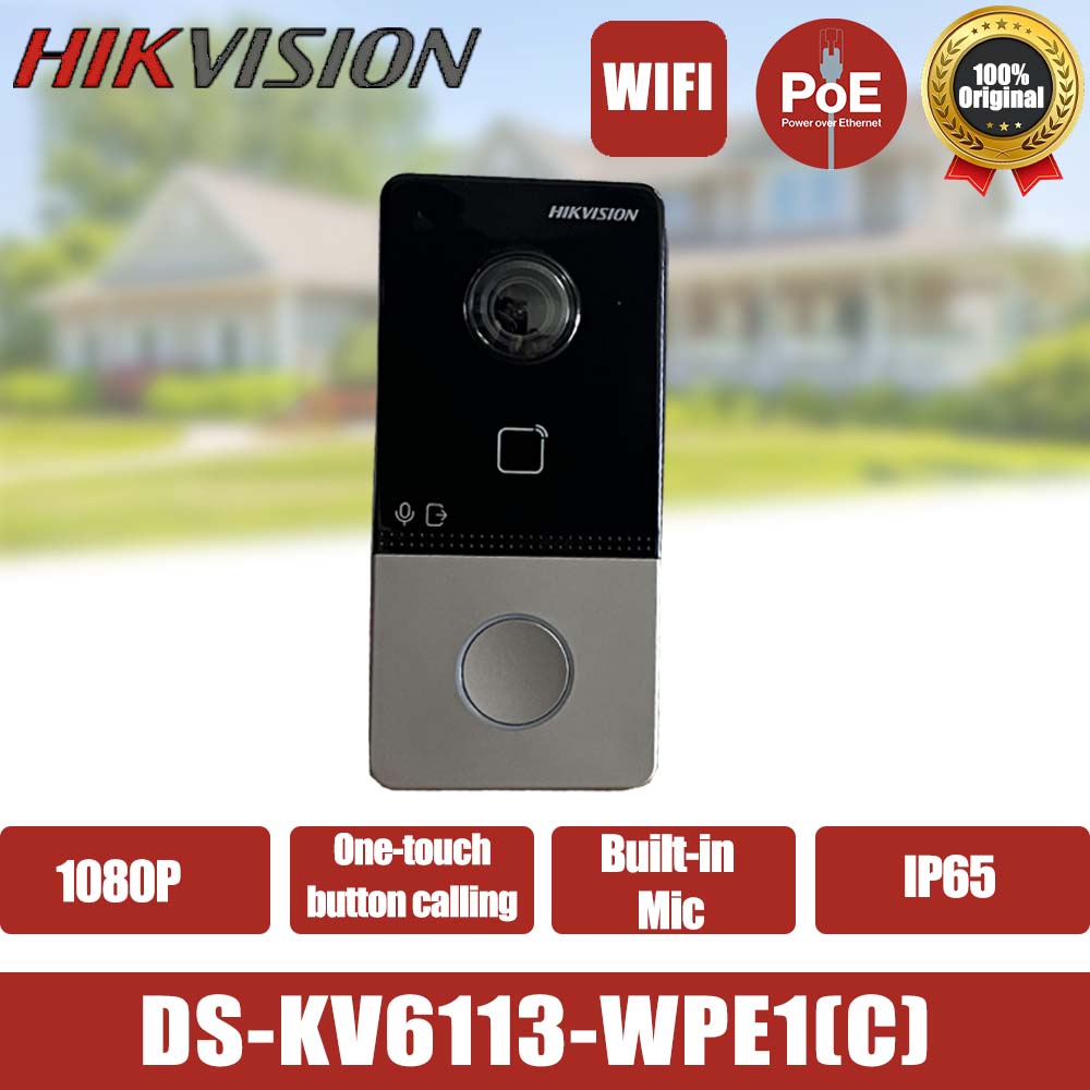Smart Home Hikvision - Hikvision Doorbell Smart Home POE Doorphone