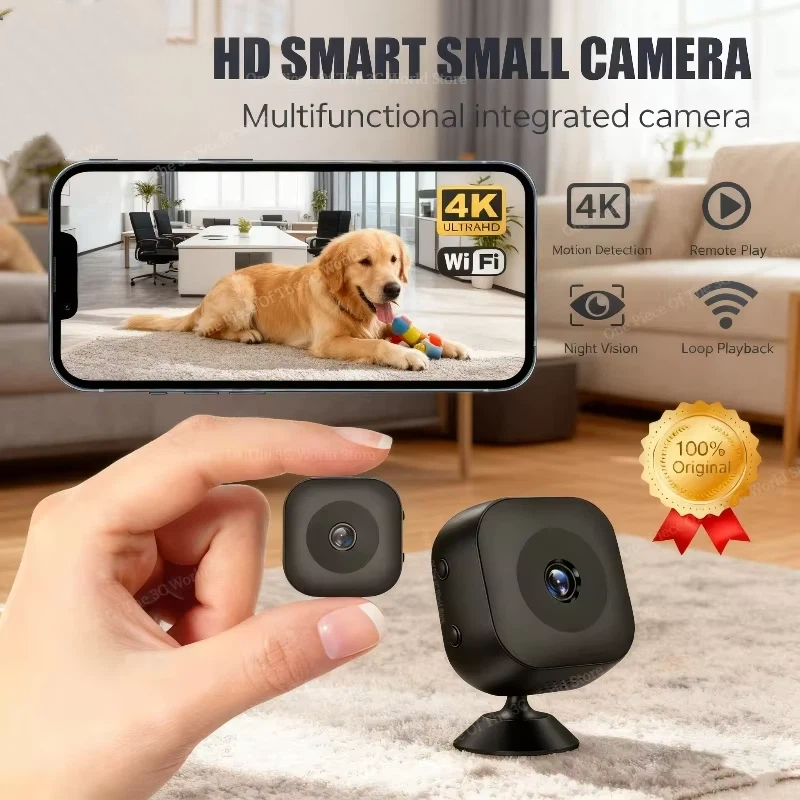 Smart Home Battery Camera - 4K HD Security Camera WiFi Wireless