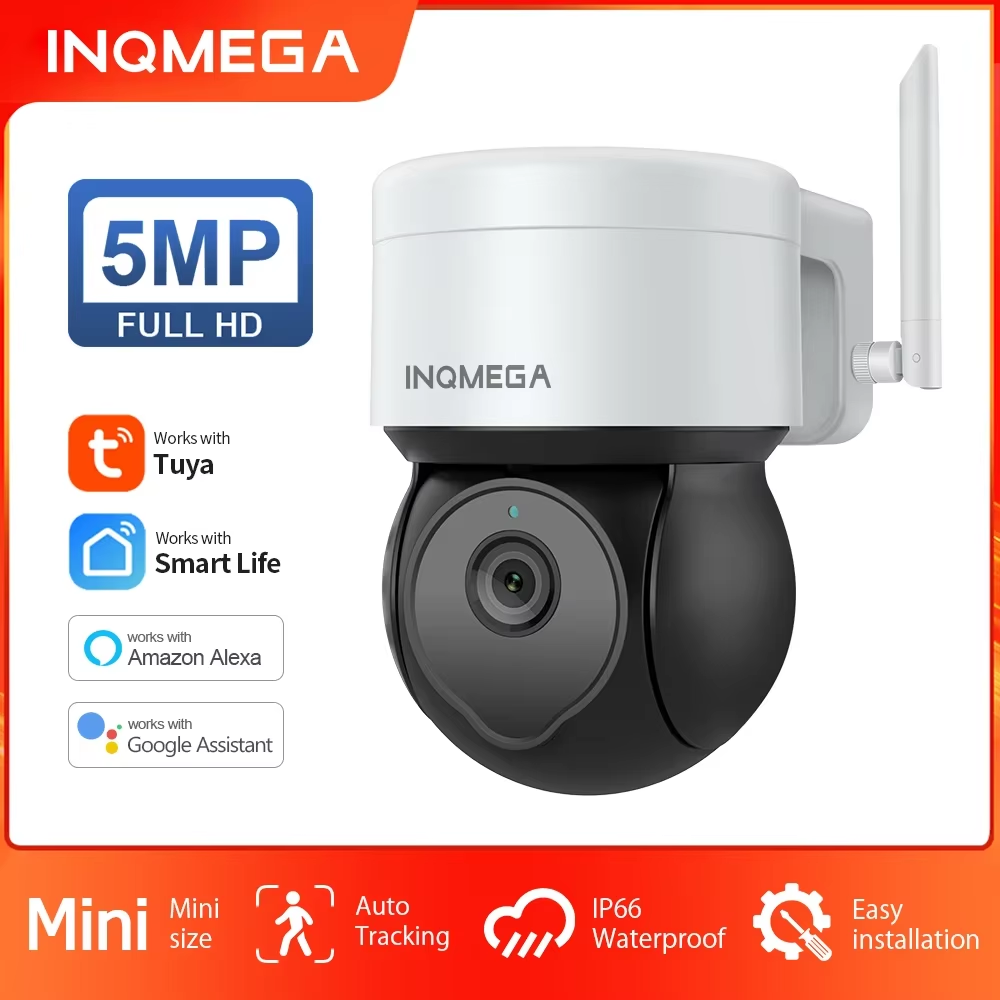 Smart Home Os - INQMEGA 5MP Tuya Outdoor PTZ Camera