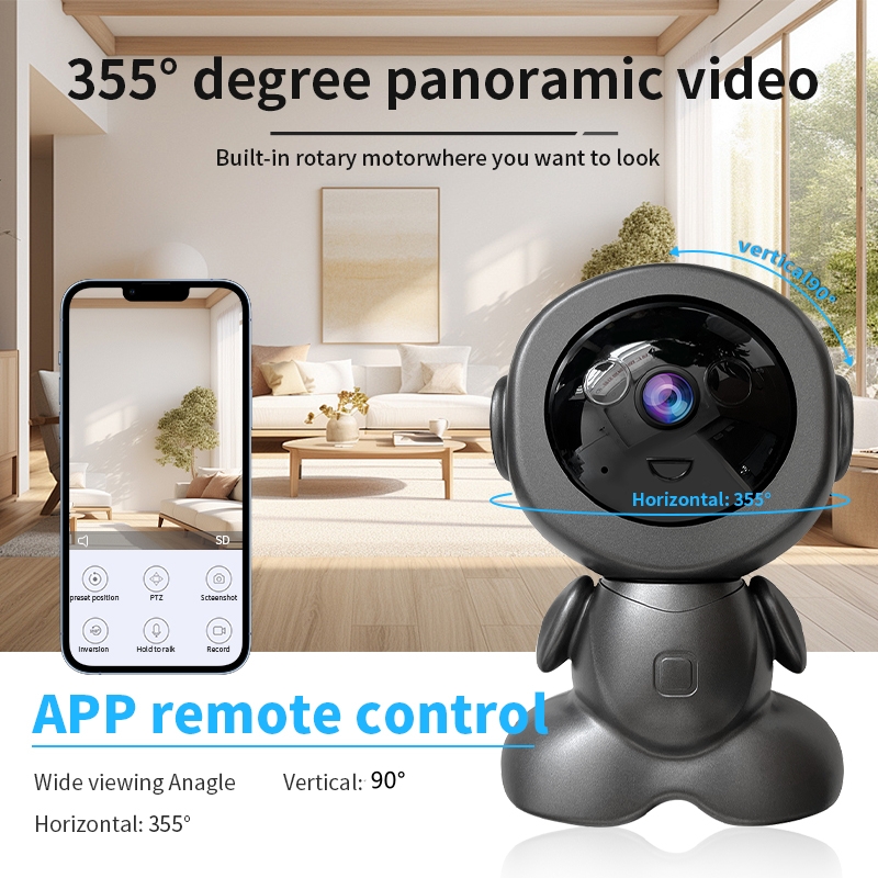 8MP Wifi Surveillance Robot Ca - Smart Home Os recension och pris
