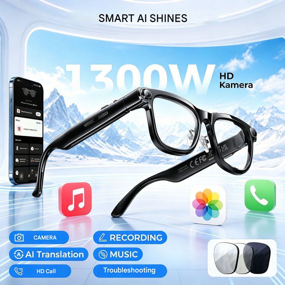 AI Smart Glasses with ChatGPT  - Smart Home Battery Camera recension och pris