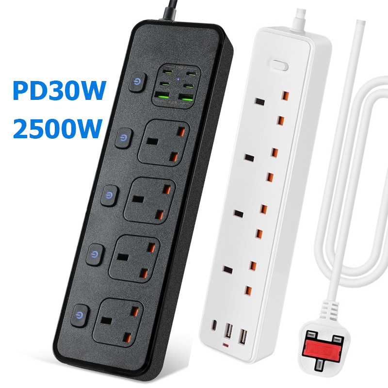 Power Strip Electric Socket UK - Smart Power Strip recension och pris