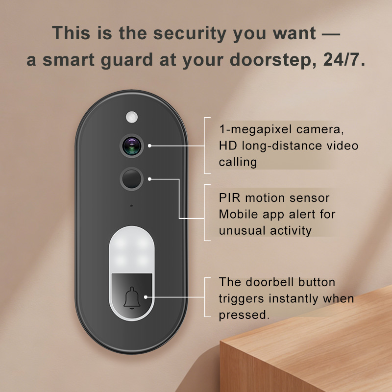 Tuya 1080P HD Wireless WiFi Vi - Smart Home Battery Camera recension och pris