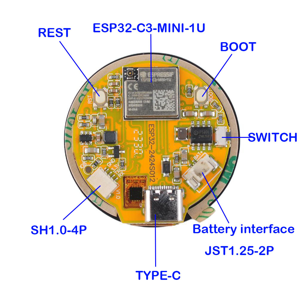 ESP32 Display 1.28 inch ESP32- - Smart Home Appliances recension och pris