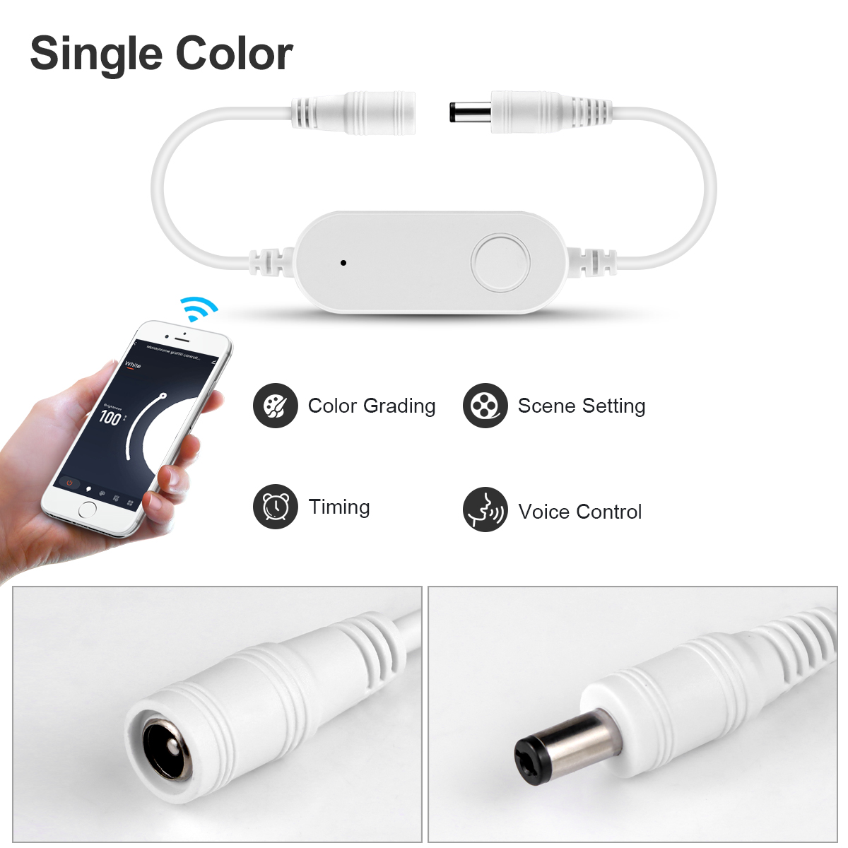 RGB LED Strip Controller ,Smar - Smart Power Strip recension och pris