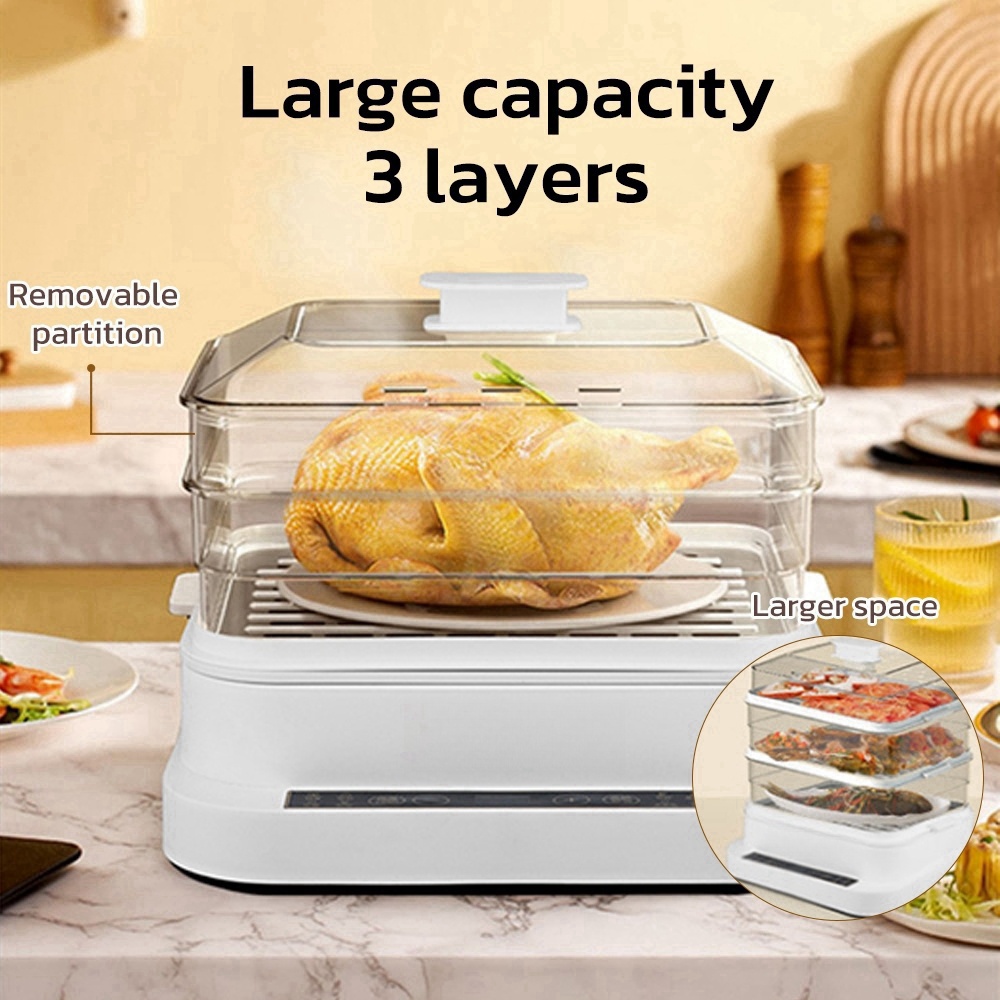 32L Smart Electric Steamer - 3 - Smart Home Appliances recension och pris