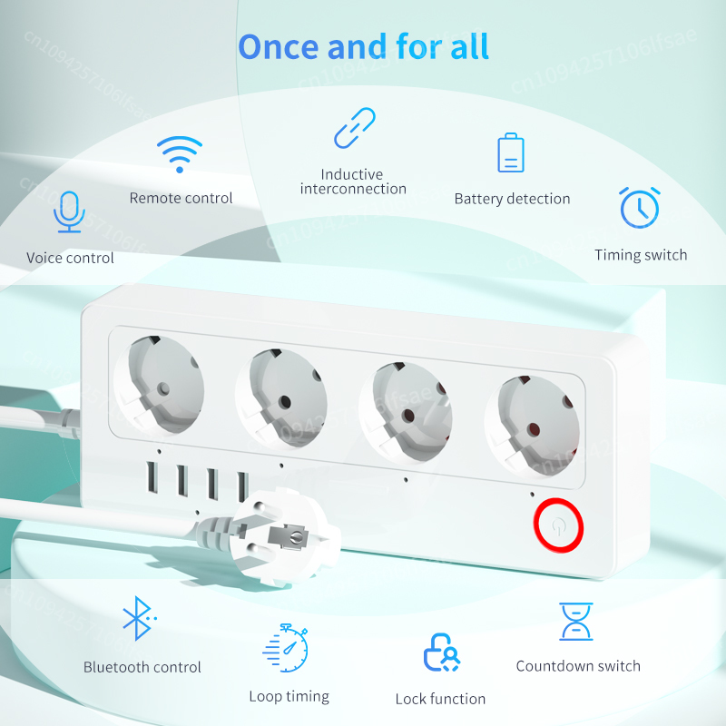 10A/16A Power Strip Tuya Smart - Smart Power Strip recension och pris