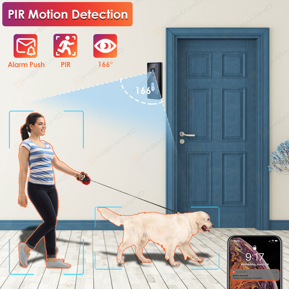 Tuya WiFi Doorbell Camera Outd - Smart Home Battery Camera recension och pris