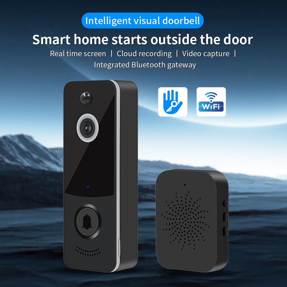 1080P WIFI Video Doorbell TTLO - Smart Home Battery Camera recension och pris
