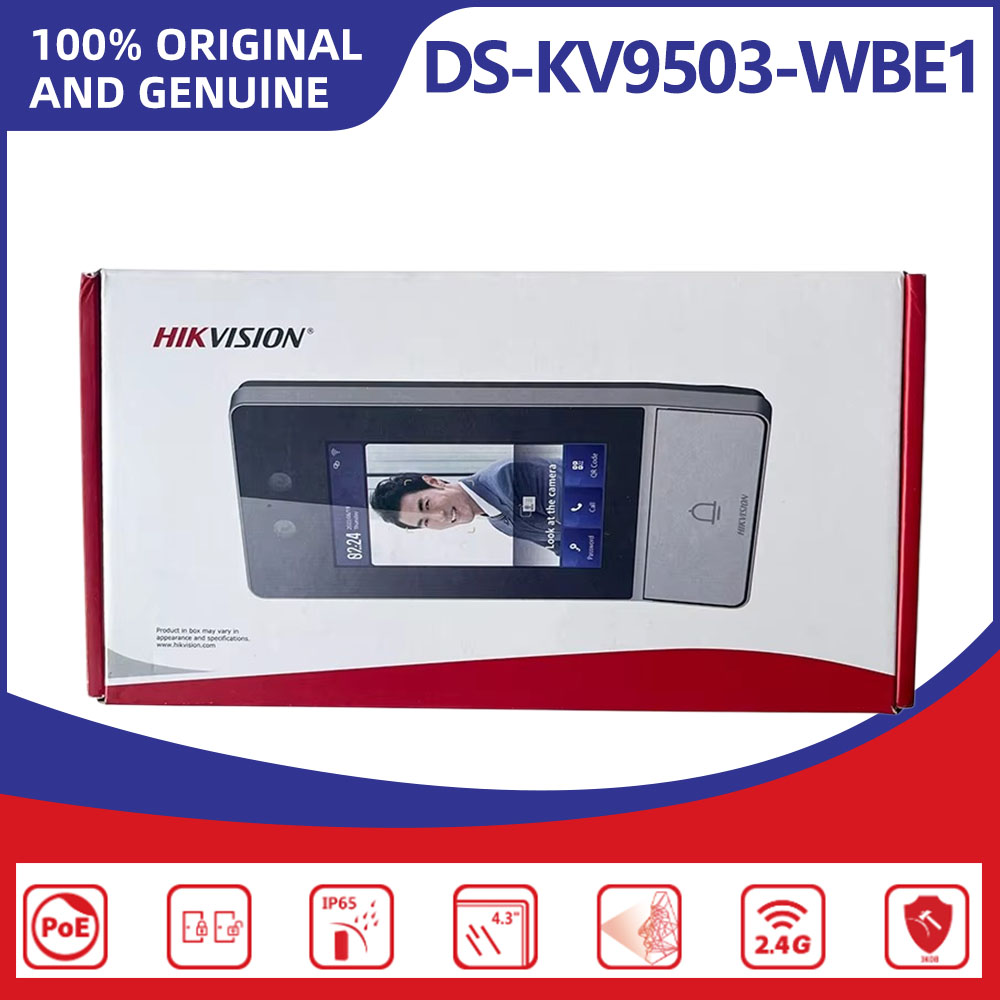 Hikvision DS-KV9503-WBE1 Facia - Smart Home Hikvision recension och pris