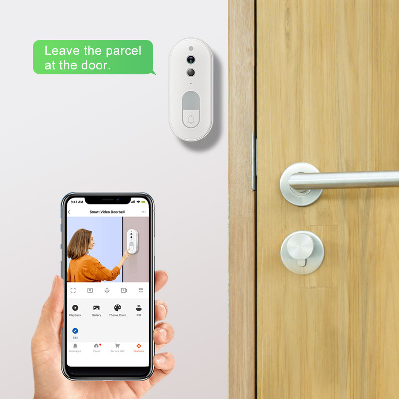 Tuya Smart Video Doorbell Wire - Smart Home Battery Camera recension och pris