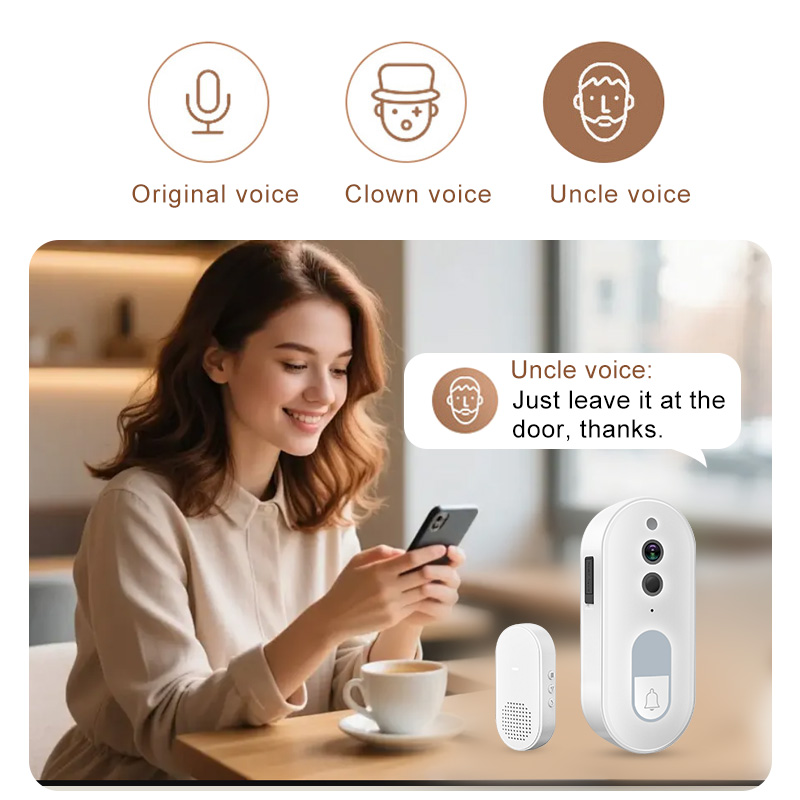 Tuya Smart Video Doorbell Wire - Smart Home Battery Camera recension och pris