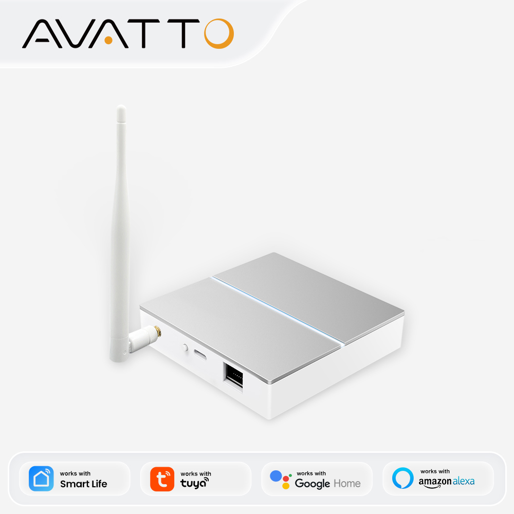 AVATTO Tuya ZigBee Gateway wit - Smart Home Villa recension och pris