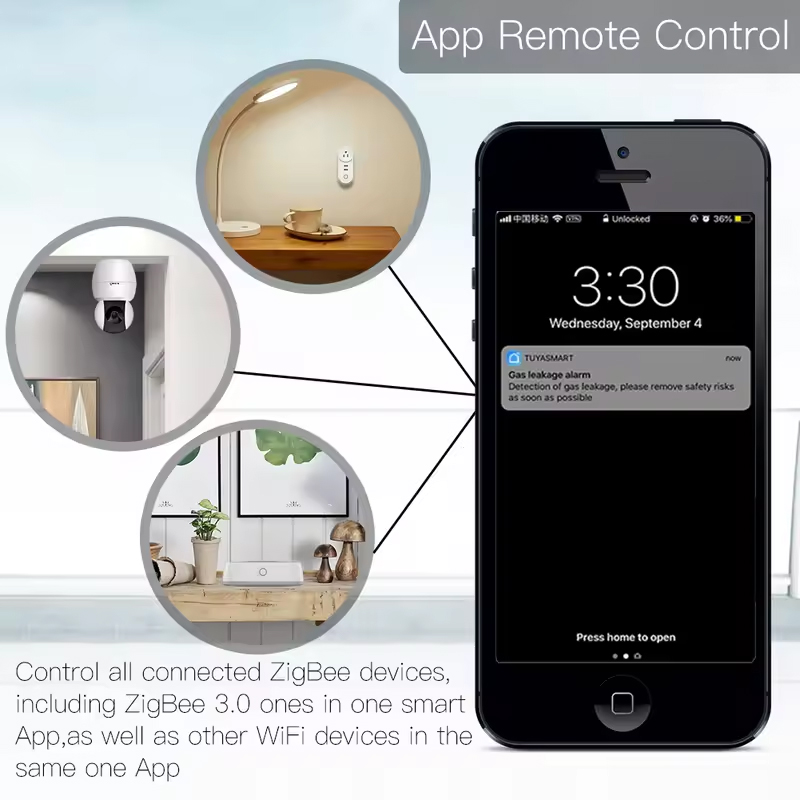 Moes Tuya ZigBee 3.0 Smart Gat - Smart Home Vimar recension och pris
