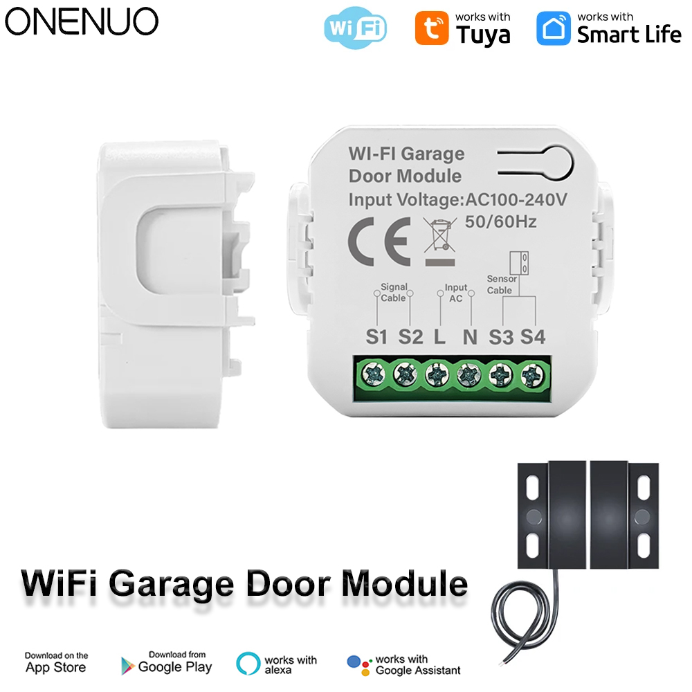 Smart Tuya WiFi Garage Door Sw - Smart Home Villa recension och pris