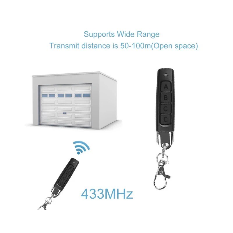 433MHZ 433.92mhz Remote Contro - Smart Home Villa recension och pris