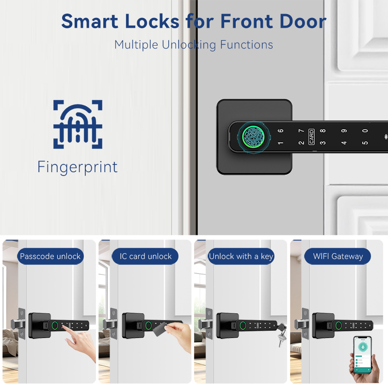 XSDTS Tuya Handle Fingerprint  - Smart Home Villa recension och pris
