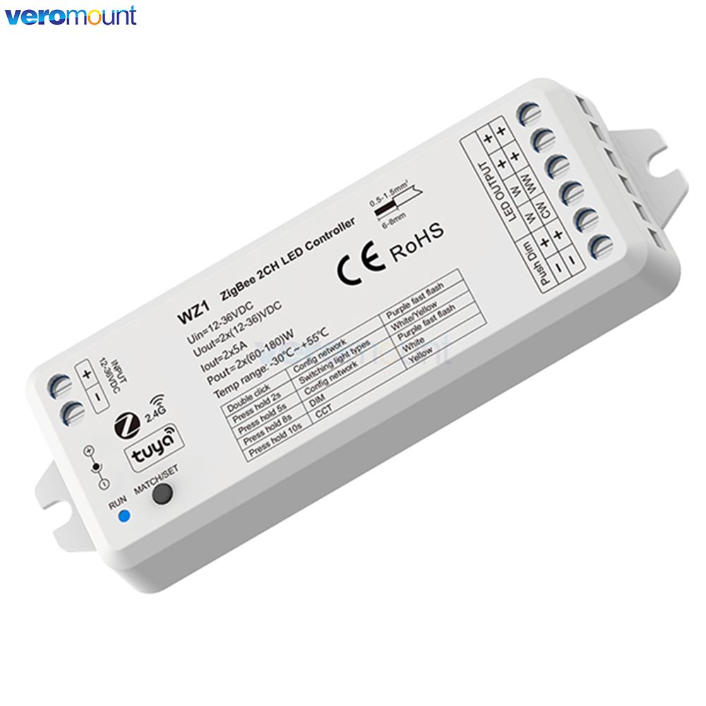WZ1 Zigbee LED Dimmer 12V 24V  - Smart Home Llm recension och pris