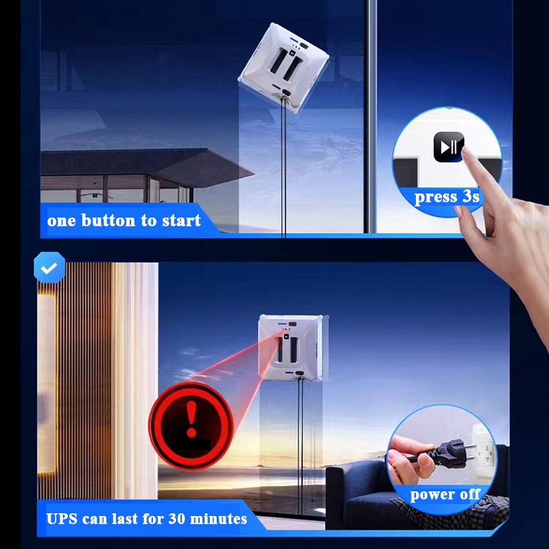 Robot Window Cleaner With Spra - Smart Home Appliances recension och pris