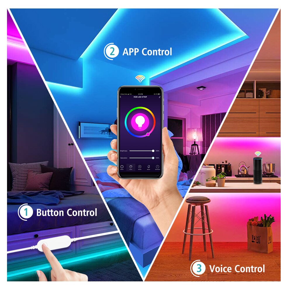 Tuya Zigbee Smart Led Lights F - Smart Home Llm recension och pris