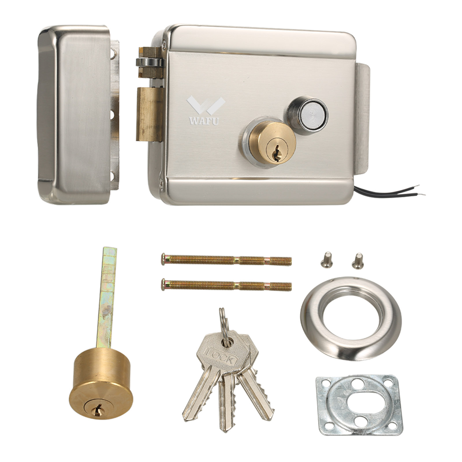 WAFU Smart Electric Gate Door  - Smart Home Lock recension och pris