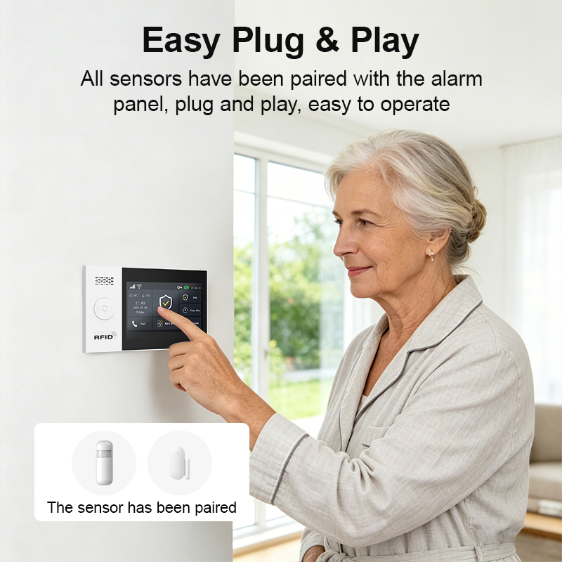 PGST 2G GSM WiFi Alarm System  - Smart Home Vimar recension och pris