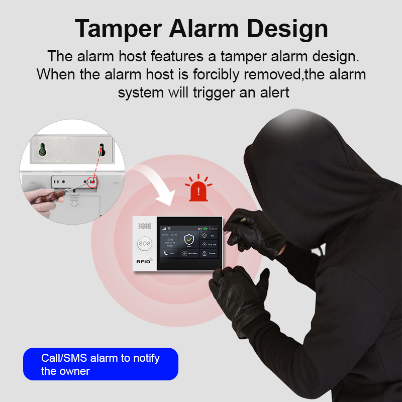 PGST 2G GSM WiFi Alarm System  - Smart Home Vimar recension och pris