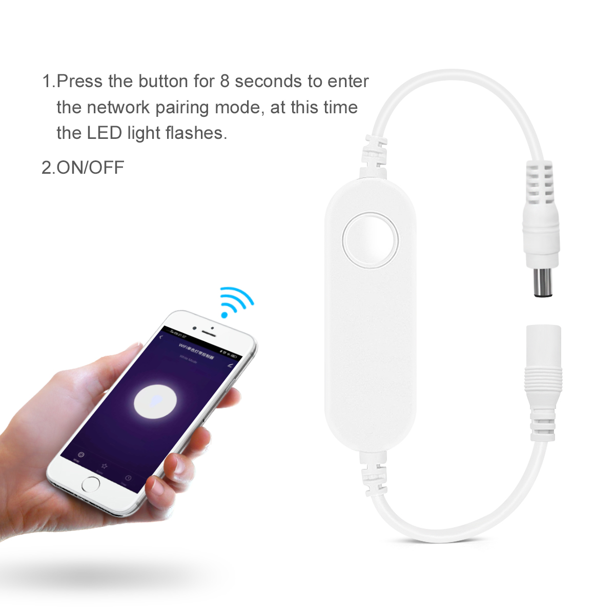 Wireless Tuya Wifi Switch 12V  - Smart Home Llm recension och pris