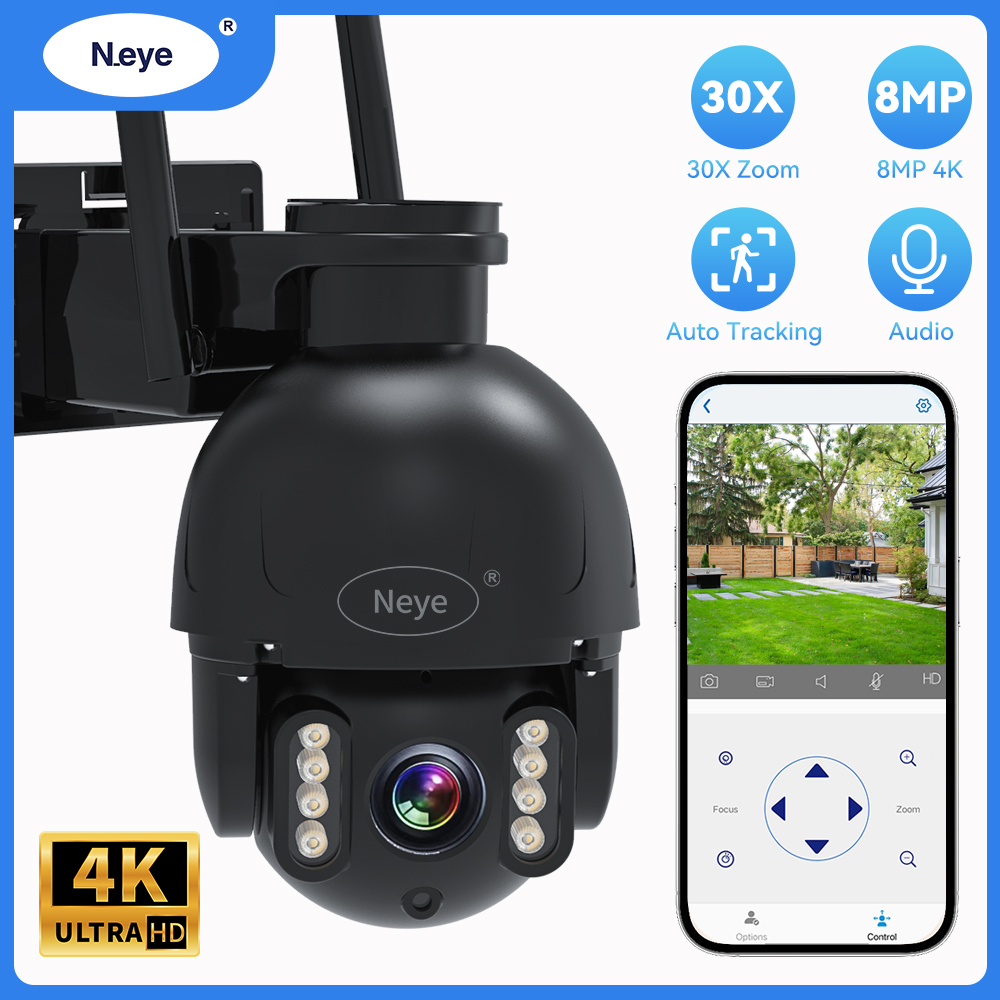 Neye SP100 PTZ WiFi Camera 8MP - Smart Home Os recension och pris