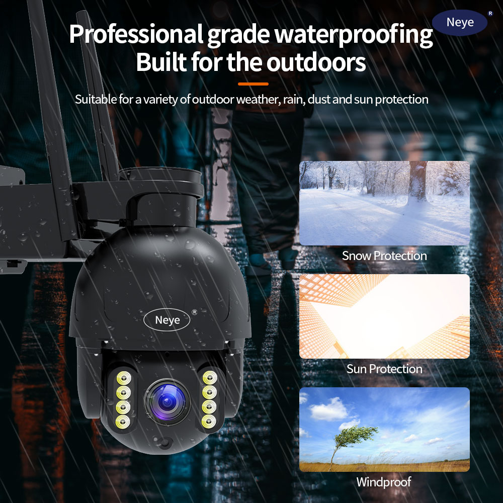 Neye SP100 PTZ WiFi Camera 8MP - Smart Home Os recension och pris