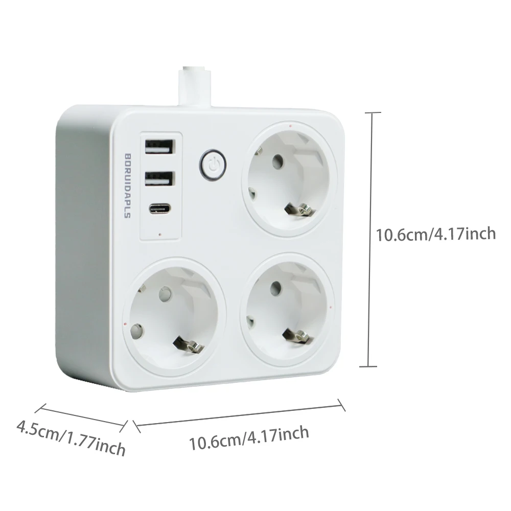 BORUIDAPLS ZigBee EU Smart Pow - Smart Power Strip recension och pris