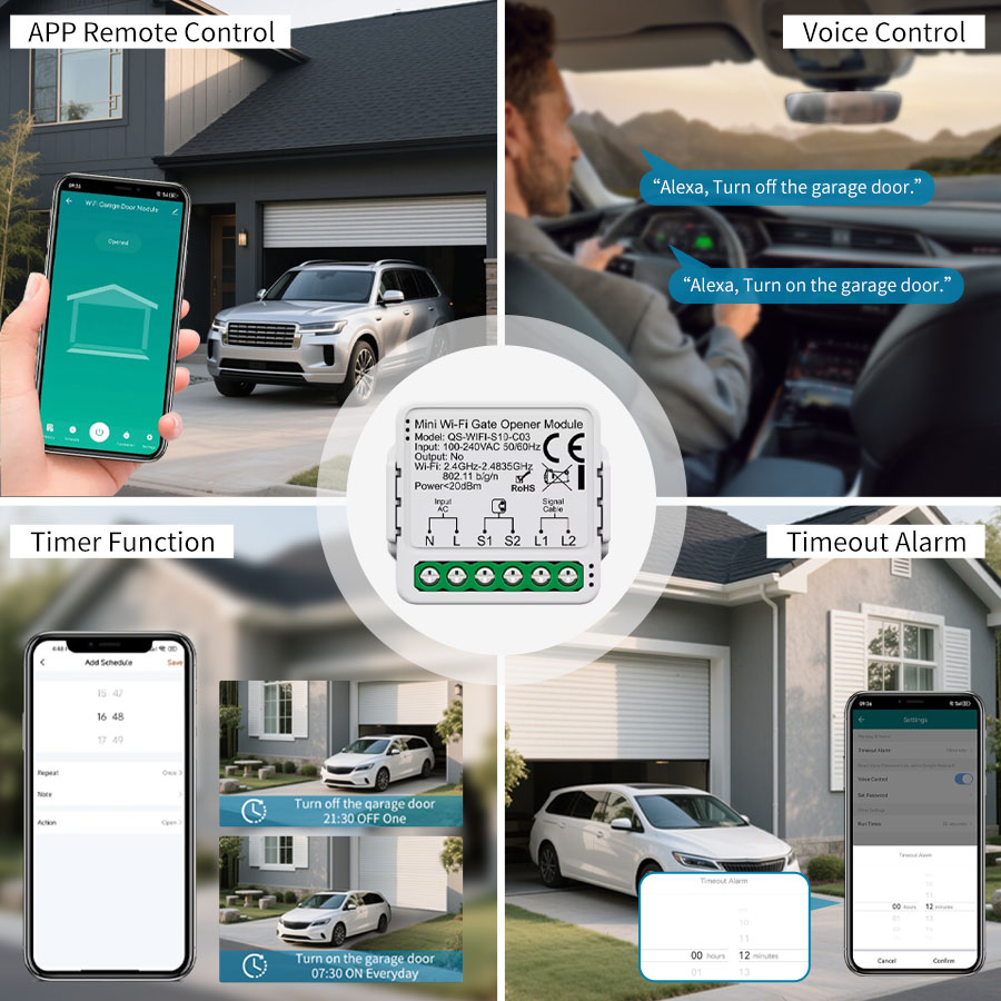 Tuya Smart WiFi or Zigbee Gara - Smart Home Villa recension och pris