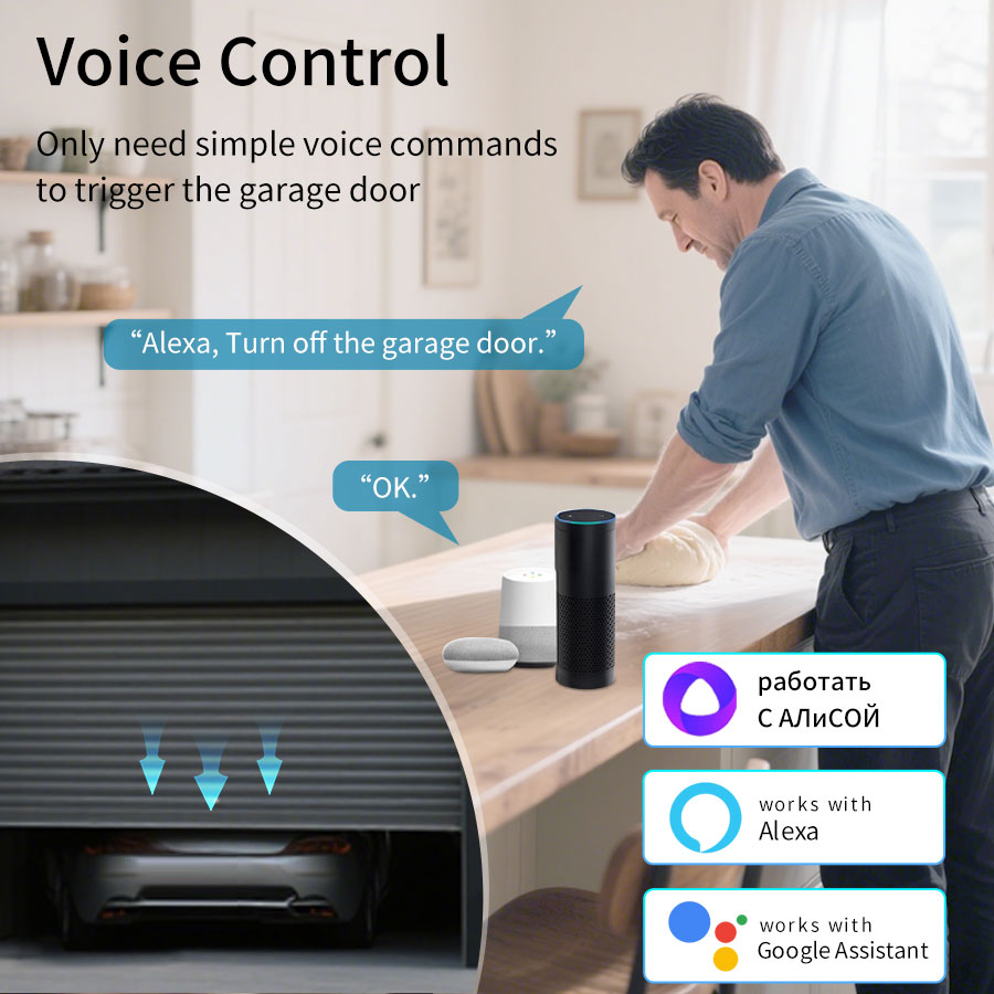 Tuya Smart WiFi or Zigbee Gara - Smart Home Villa recension och pris