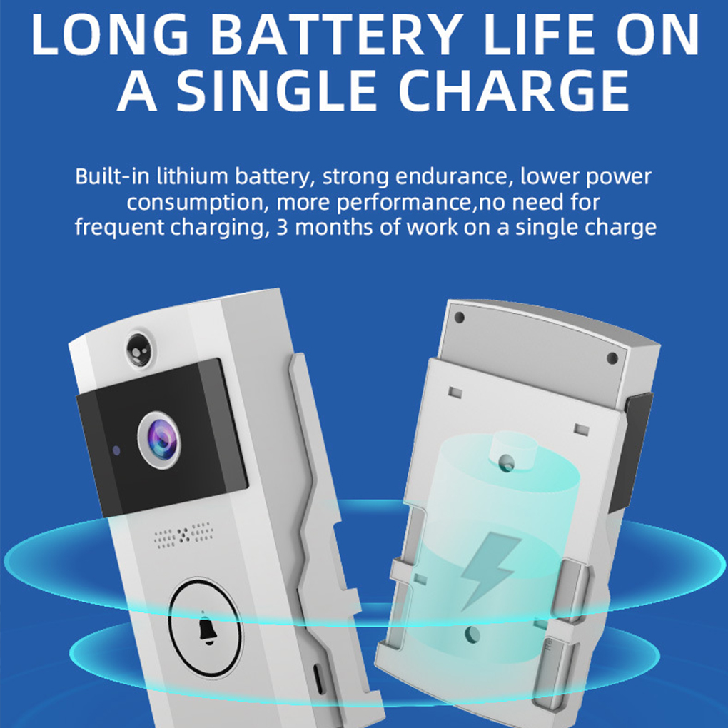 Wifivisual Doorbell Bell Camer - Smart Home Battery Camera recension och pris