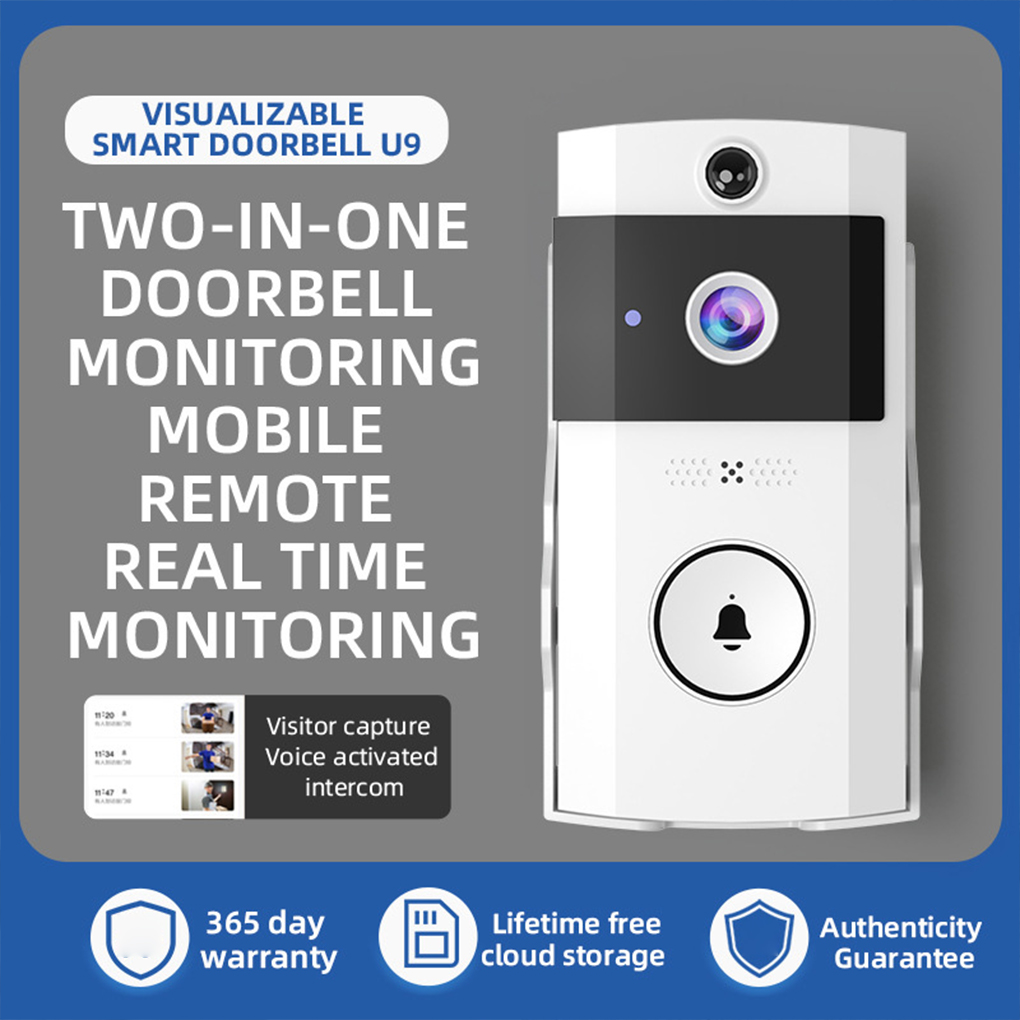Wifivisual Doorbell Bell Camer - Smart Home Battery Camera recension och pris