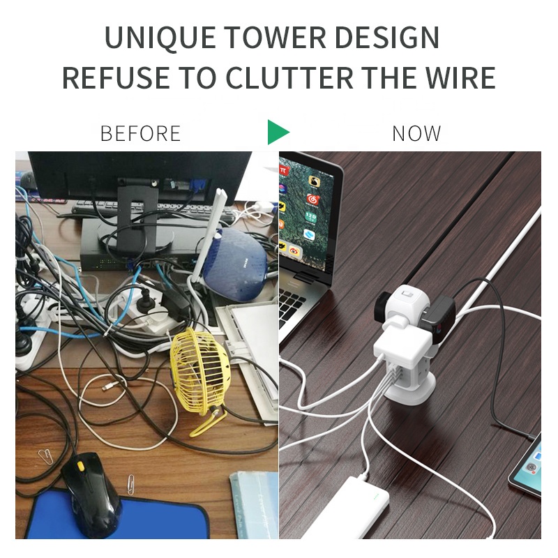 11 Outlets Electrical Uk Exten - Smart Power Strip recension och pris