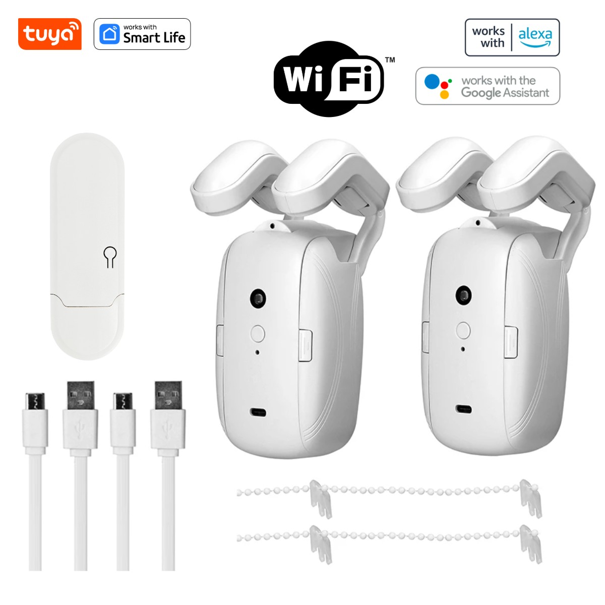 1/2PCS Tuya Smart WiFi Curtain - Smart Home Vimar recension och pris