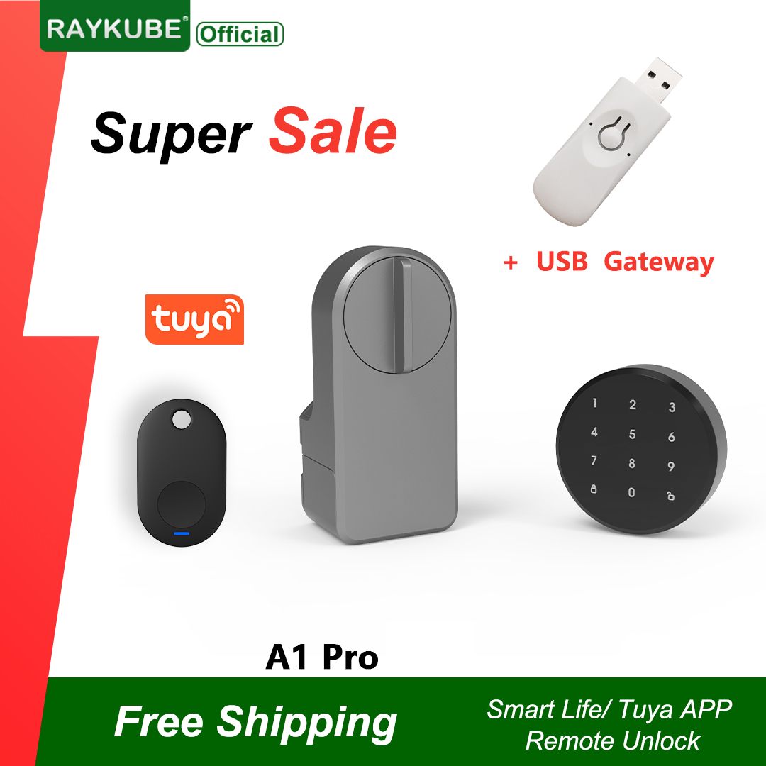 RAYKUBE A1 Pro Tuya BEL Smart  - Smart Home Lock recension och pris
