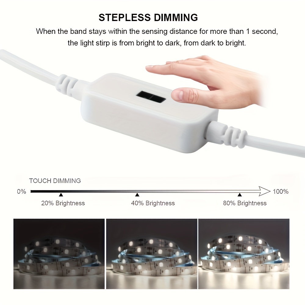 USB 60 LED Strip Lights DC 5V  - Smart Home Llm recension och pris