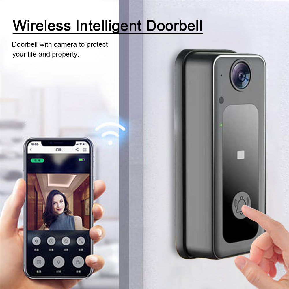 Wireless Camera Doorbell Two-W - Smart Home Battery Camera recension och pris