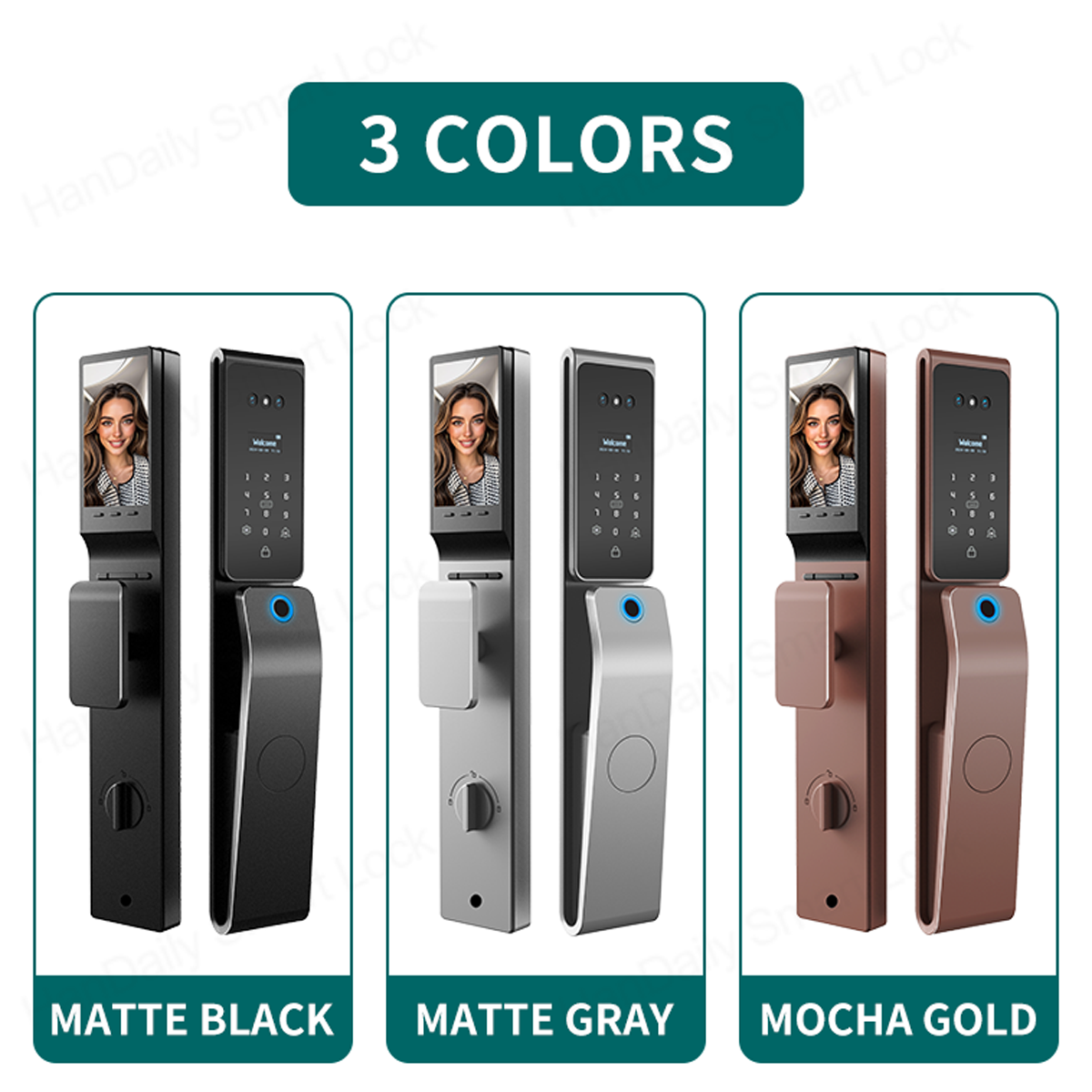 Waterproof Tuya 3D Face Recogn - Smart Home Battery Camera recension och pris