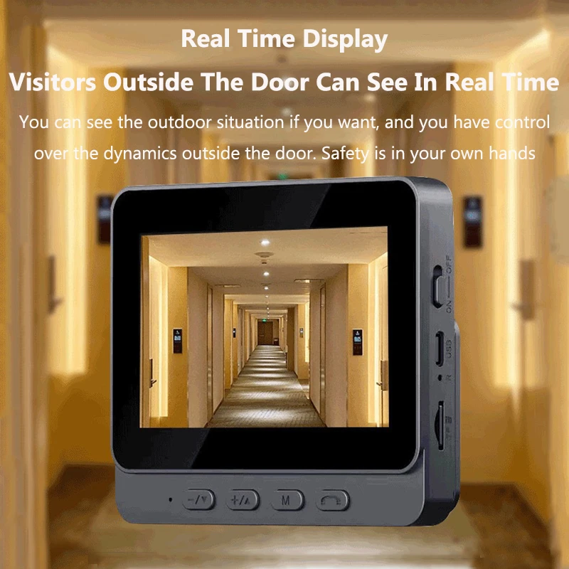 Wireless Video Intercom Doorbe - Smart Home Battery Camera recension och pris
