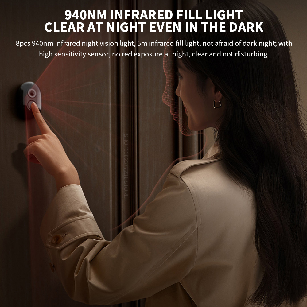 Xiaomi Smart Cat eye 2 WiFi Wi - Smart Home Battery Camera recension och pris