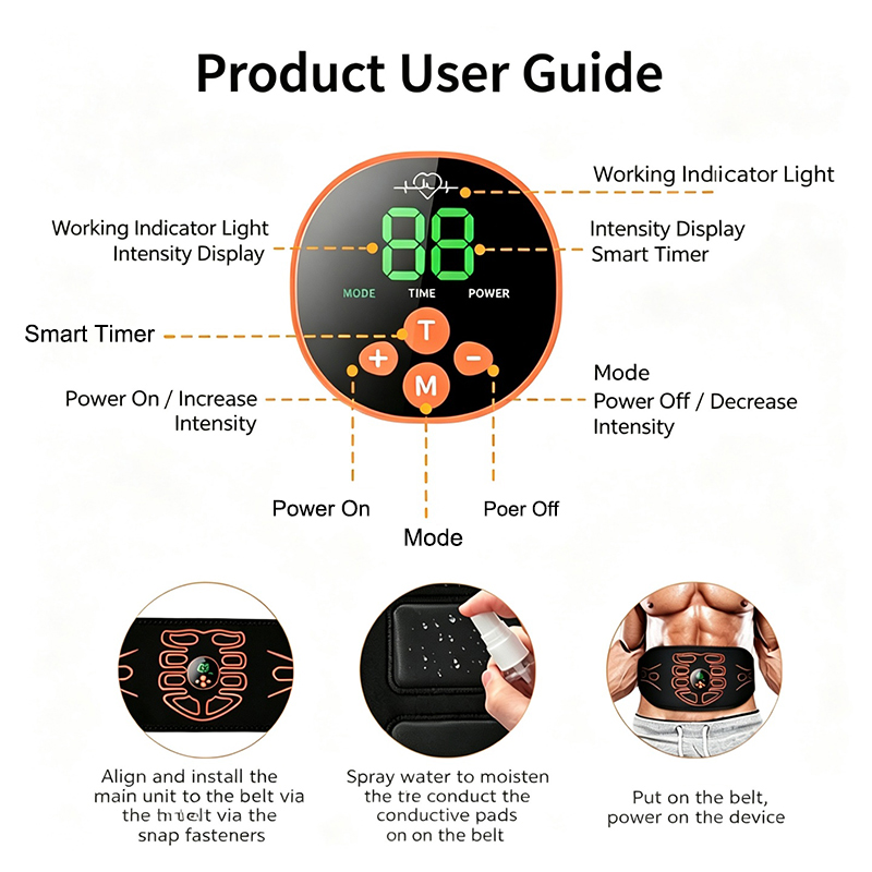 Abdominal Toning Belt Smart Ab - Smart Home Appliances recension och pris