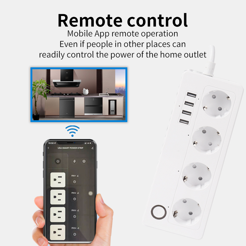 SIXWGH Tuya Smart Extension Co - Smart Power Strip recension och pris