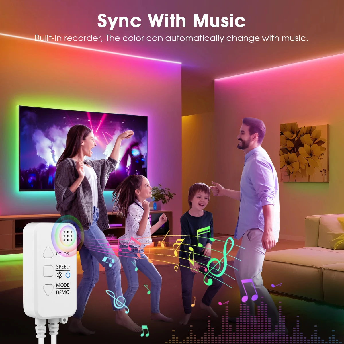 Smart TUYA WS2811 RGB IC Dream - Smart Home Llm recension och pris