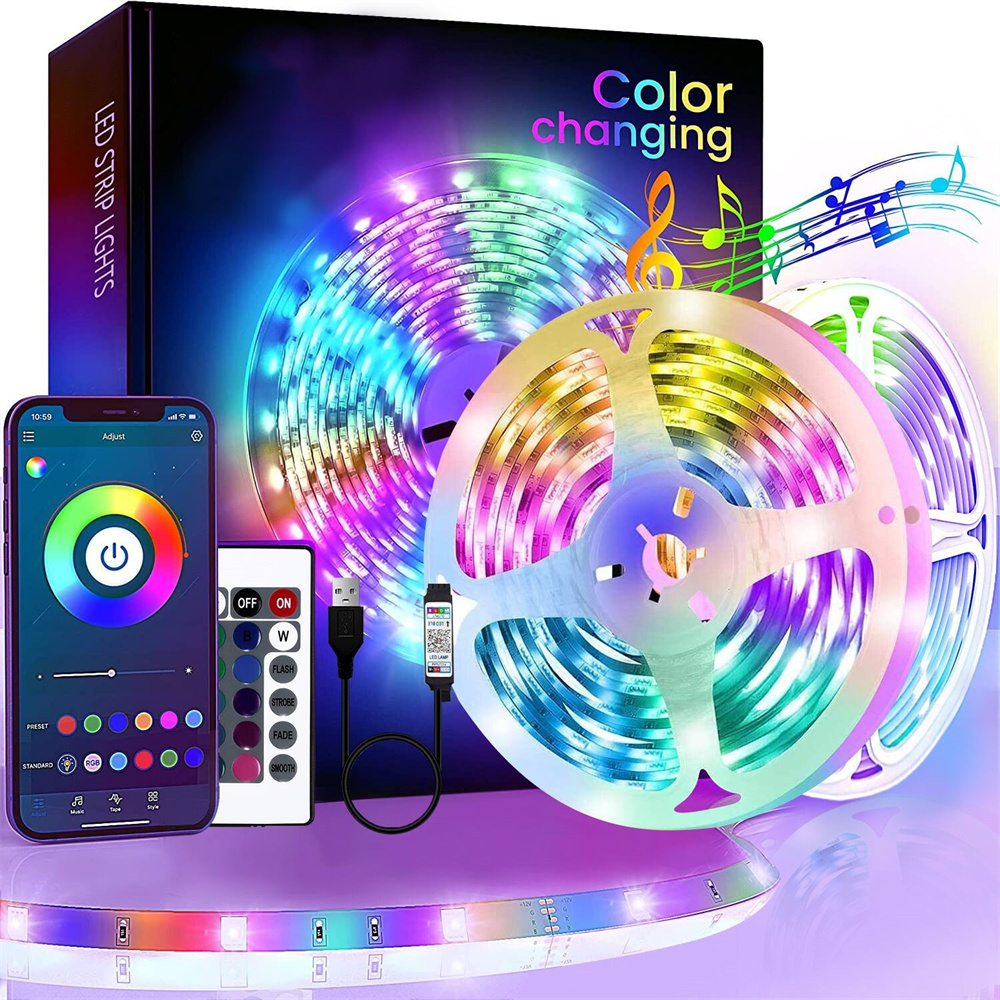 Smart Led Strip Lights Music S - Smart Home Llm recension och pris