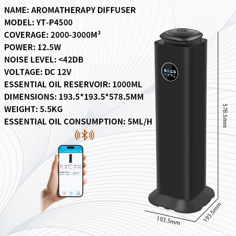 Smart WiFi Essential Oil Diffu - Smart Home Villa recension och pris